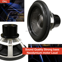 Subwoofer Autoradio Néodyme 18 Pouces Compétition RMS 4000W, Haut-Parleur de Basses Puissant 18" 8000W SPL Max, Subwoofer Voiture