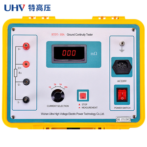 Equipo de Prueba UHV-810, Probador de Continuidad y Cable de Tierra de Alto Voltaje - Product Image 4