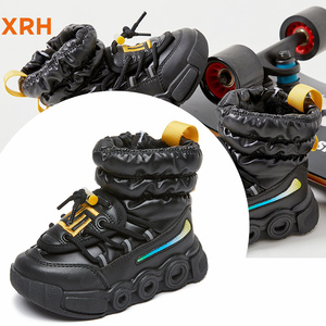 Bottes <span class=keywords><strong>de</strong></span> neige personnalisées en PU pour enfants, chaussures décontractées pour enfants, vente en gros en vrac - Product Image 1