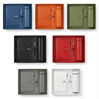 Coffrets cadeaux personnalisés avec logo, coffret cadeau d'entreprise de luxe, coffret cadeau promotionnel, bloc-notes, stylo, gourde isotherme pour souvenir de conférence