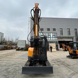 Livraison Gratuite <span class=keywords><strong>Mini</strong></span>-Excavatrice 3,5 Tonnes Moteur Kubota Vanne Multivoies Sensible à la Charge Climatisation Chenilles en Acier <span class=keywords><strong>Pince</strong></span> à Griffe - Product Image 3