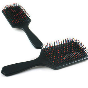 Peigne plat à dents larges en plastique pour massage et coiffage des cheveux, idéal pour la maison - Product Image 2