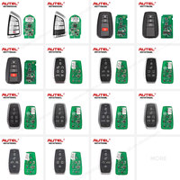 Accesorios de llavero inteligente universal para coche Autel IKEY, compatibles con la herramienta de copia y programación de llaves Altar MaxiIM KM100 IM508 IM608