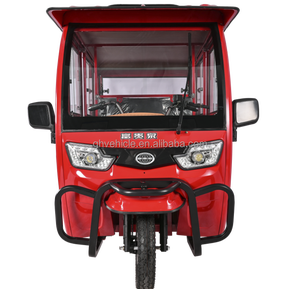 Triciclo Eléctrico de 3 Ruedas con Carrocería Cerrada para Adultos, con Capacidad para 4 Pasajeros y Gran Potencia - Product Image 2