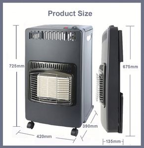 Calentador de gas independiente plegable con dispositivo de protección ODS FFD - Product Image 3