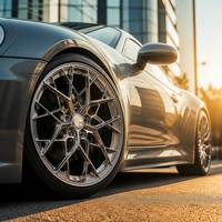 Jantes en alliage forgées personnalisées noires à rayons multiples PWC – Fournisseur de roues de performance OEM/ODM en gros pour les acheteurs B2B