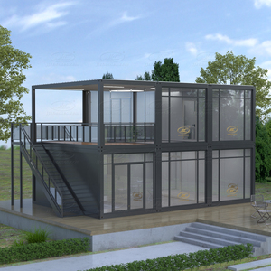 Maison conteneur préfabriquée de luxe en kit, avec salon et chambre, pour la vente en Algérie, Kerala, Porto Rico, Ouganda - Product Image 4