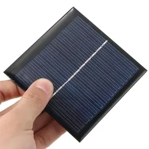 0.1W 0.2W 0.5W 1W 3W 5V 6V Mini Epoxy Resin Mono Solar Panel Cho Hệ Thống Năng Lượng Mặt Trời Nhỏ Ánh Sáng LED Năng Lượng Mặt Trời