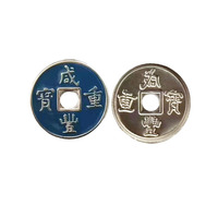 Classique Magic Coin Shell Trick Professionnel Old Coin Sleeve Magic Prop Jouet Pour Magicien