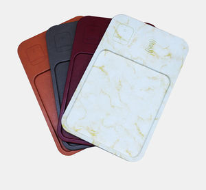 高速15Wワイヤレス充電ストレージボックスバッテリー保護レザー複数デバイス同時に充電ホームオフィス使用 - Product Image 3