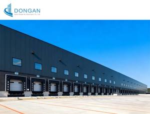 โกดังโลจิสติกส์โครงสร้างเหล็กก่อสร้างรวดเร็วสำหรับอีคอมเมิร์ซและศูนย์กระจายสินค้า - Product Image 5