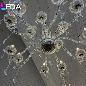 LEDA <b>Wedding</b> Decoration <b>Props</b> Acrylic Crystal Chandelier Stage Center Supplies - Product Image 2