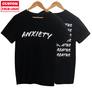 Design unico personalizzato con scritta e foto Logo aziendale in cotone T Shirt Design - Product Image 2