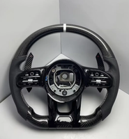 Volant de style ancien GZYLC pour Benz C200 C63 C300 808 W204 W205 SLK GLK GLC GLE A45, amélioré avec un volant en fibre de carbone