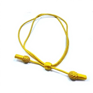 สายรัดหมวกสีทึบสายเชือกผูกหมวกทรงกลมแบบกำหนดโลโก้ได้เอง - Product Image 1