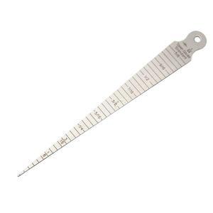 Silicon Valley T6624 Wedge Feeler Gauge 1-15mm Measuring <b>Range</b> Metal Thickness Gauge - Product Image 4