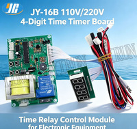 JY - 16B 110V 220V Carte de contrôle numérique à 4 chiffres avec faisceau de câblage complet pour machine de jeu d'arcade à monnayeur