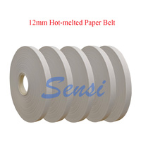 Hochgeschwindigkeits-OPP-Banderoliermaschine für 12mm Bänder, 12mm Papierbanderoliermaschine für Visitenkarten, Zeitungen, Datenkabel und Etiketten