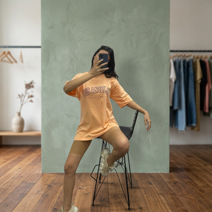 T-shirt Mybeefashion Los Angeles - Orange - Product Image 3