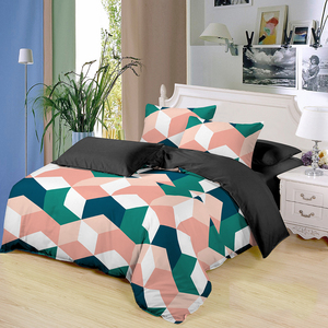 Microfiber <b>Duvet</b> <b>Cover</b> Set <b>Queen</b> Size OEKO-TEX Certified 1800TC Thread Count All-Season Hotel Home Customized Woven Technique - Product Image 3