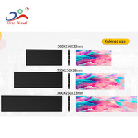 Écran LED couleur pleine gamme Elite Visual, vente en gros d'usine, installation fixe intérieure avec boîtier moulé sous pression