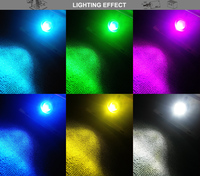 Éclairage de piscine à fibre optique étanche 150W RGBW Led Source de lumière de piscine à fibre optique