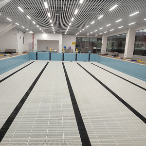 Plancher de <span class=keywords><strong>piscine</strong></span> modulaire JMDS en PVC ABS, durable, antidérapant, écologique, pour <span class=keywords><strong>piscine</strong></span> enterrée, plateforme sous-marine, assemblage - Product Image 1