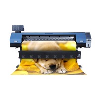 Têtes I3200 de haute qualité imprimante à sublimation à jet d'encre grand format 1.6m avec traceur