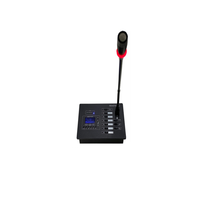 Microphone sans fil MT-6 H Hoe Télécommande 6 zones avec prise en charge Bluetooth USB/SD MP3/FM 1 micro et 1 auxiliaire