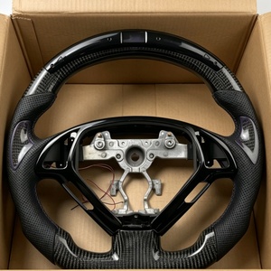 Volant LED en fibre de carbone en promotion pour les séries <span class=keywords><strong>Infiniti</strong></span> G37, G37X, G25, <span class=keywords><strong>G35</strong></span>, Q60, QX50, Q40, <span class=keywords><strong>G35</strong></span> EX35, Q60, QX50, Q40, FX35, QX80, FX50 - Product Image 6