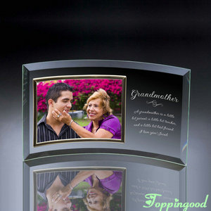 Cadre photo en verre incurvé personnalisé pour les cadeaux <span class=keywords><strong>de</strong></span> <span class=keywords><strong>grand</strong></span>-mère - Product Image 1