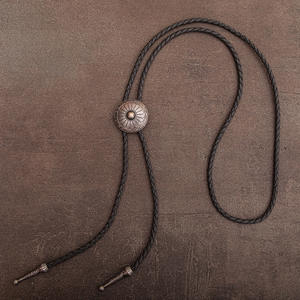 Style européen américain Xiyin pour <span class=keywords><strong>Amazon</strong></span> Polo Tie Fashion Collier Collier Cross-Border Explosion Pattern Alloy Accessoires - Product Image 6