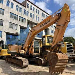 รถขุดตีนตะขาบมือสอง ราคาถูก ของแท้ 22 ตัน ยี่ห้อฮุนได รุ่น 220 215 225 เครื่องยนต์ฮุนได 220-9S รถขุดมือสอง - Product Image 2