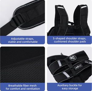 רתמת הרמה לכלבים איכותית, משלוח מהיר מארה\\\"ב, רב מכר, תרמיל נשיאה לכלבים לטיולים, מתאים לכלבים בגדלים שונים - Product Image 2