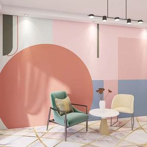 Décoration murale géométrique moderne imprimée en 3D, résistante à l'eau, pour salle de bain, salon, <span class=keywords><strong>cuisine</strong></span>, hôtel, décoration intérieure - Product Image 1