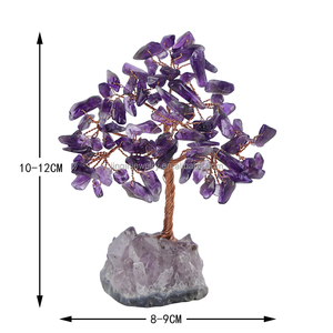 Wholesale High-quality Natural <strong>Amethyst</strong> Crystal Crafts Handmade Modern Style DIY Cluster-Based Therapeutic Purple Feng Shui Home - Product Image 5