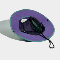 Sombrero de Pescador de Nailon Ligero y Transpirable de Alta Calidad, de Secado Rápido, con Bordado de Logotipo Personalizado, para Senderismo y Actividades al Aire Libre
