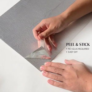 FONJUE 2026 New Waterproof 3D Foam Tile Stickers Self-Adhesive Peel and Stick <strong>Wall</strong> <strong>Coverings</strong> <strong>for</strong> Toilet Bathroom Renovation - Product Image 3