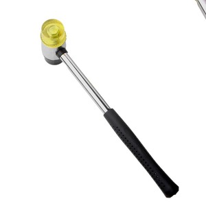 Round Head Installation Hammer Rubber Nylon Mallet For Floor Tiling And Fixing With Interchangeable Heads - Product Image 4