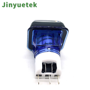 JY Wholesale Bouton poussoir d'arcade LED 33*33mm, <span class=keywords><strong>petit</strong></span> carré à bords chanfreinés/biseautés, accessoires pour machine de jeu, prise EU - Product Image 5