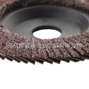 Flap Wheel Sandpaper 100mm 52 Flaps Plastic Cover Polishing Disc For Rust Removal Sanding Polishing - Product Image 1