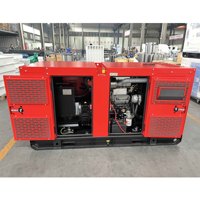 Roter Diesel-Generator, Geräuscharm, 50 KVA, 3-Phasig, 40KW, 480V, Automatischer Start, mit ATS und Kubota-Motor