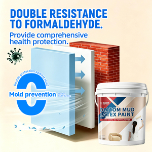 Scellant mural en <span class=keywords><strong>latex</strong></span>, crème de réparation murale imperméable, <span class=keywords><strong>peinture</strong></span> <span class=keywords><strong>acrylique</strong></span> non toxique <span class=keywords><strong>pour</strong></span> usage domestique - Product Image 2
