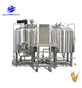Machine de fabrication de bière Brasserie artisanale de bière Restaurant industriel clé en main Système d'équipement de brassage de bière