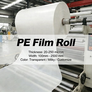 Film PE laminé type tissu pour la production de couches pour adultes, qualité alimentaire, soufflage à haute résistance, haute résistance à la traction - Product Image 1