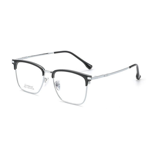 Professional Business Frames Elegant Scientific Style Myopia Glasses for Men Women Diamond Face Popular Tmall Online Eyeglasses
