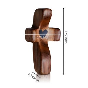 Cruz de Madera de Haya Negra, Éxito de Ventas Transfronterizo, Cruz de Iglesia, Cruz de Pascua, Hecho en China - Product Image 5