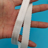 Cinta Elástica Brillante de Nylon, Cinta de Hombro de Spandex Tejida, para Coser en Sujetadores, Prendas, Textiles para el Hogar y Manualidades