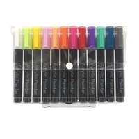 Offre Spéciale 12 couleurs peinture acrylique Art Line Marker Pen pour garçons et filles