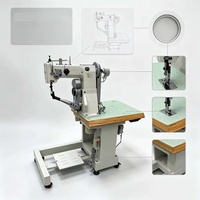 Équipement de couture pour chaussures RB 168D, machine à coudre à une ligne pour la couture interne des semelles de chaussures